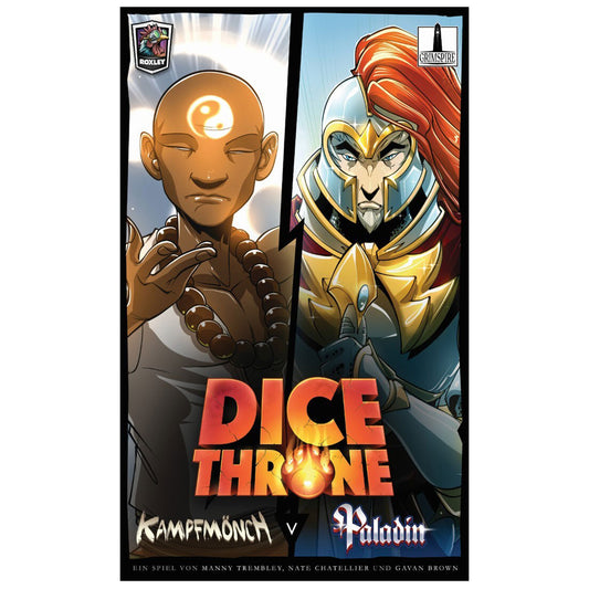 Dice Throne: Kampfmönch vs. Paladin