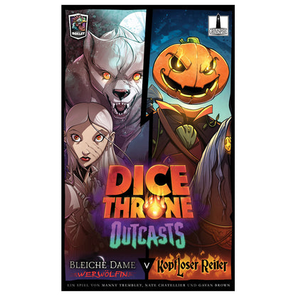 Dice Throne Outcasts: Bleiche Dame vs. Kopfloser Reiter