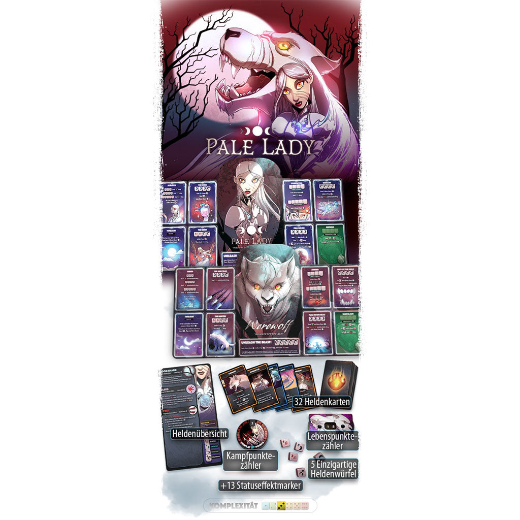 Dice Throne Outcasts: Bleiche Dame