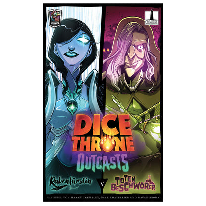 Dice Throne Outcasts: Rabenfürstin vs. Totenbeschwörer