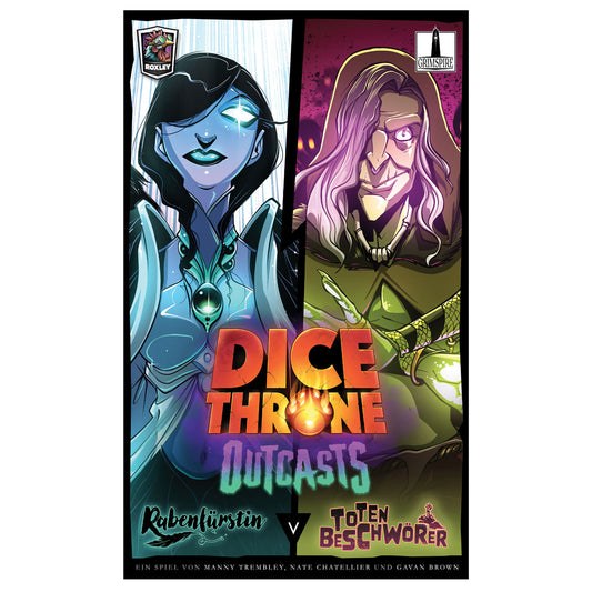Dice Throne Outcasts: Rabenfürstin vs. Totenbeschwörer