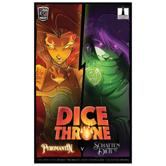 Dice Throne: Pyromantin vs. Schattendieb