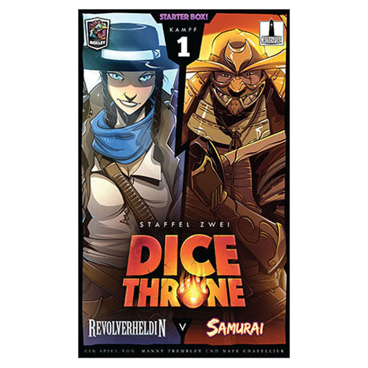 Dice Throne: Revolverheldin vs. Samurai