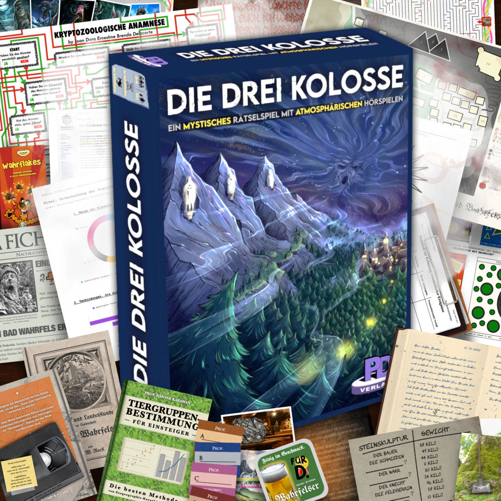 Die drei Kolosse Detail