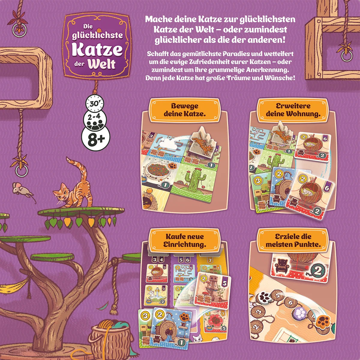 Die glücklichste Katze der Welt Rückseite