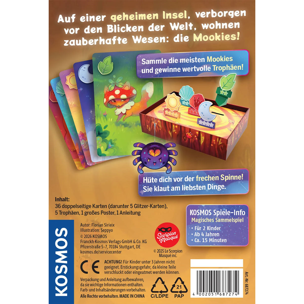 Die Insel der Mookies Rückseite