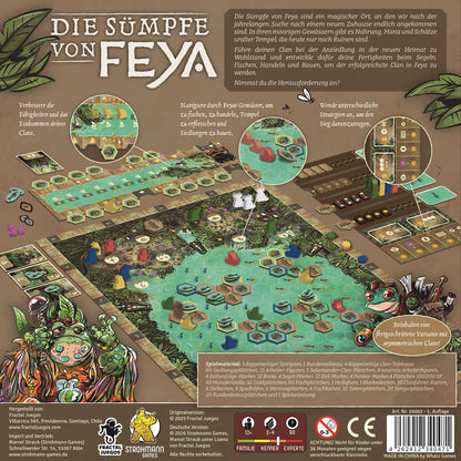 Die Sümpfe von Feya Rückseite