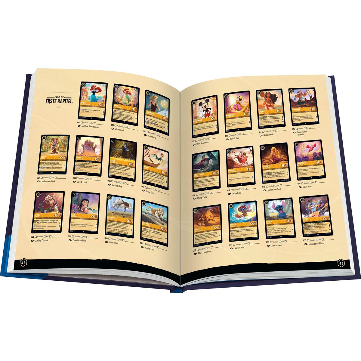 Disney Lorcana: Der offizielle Collector’s Guide (Sets 1-4) Detail