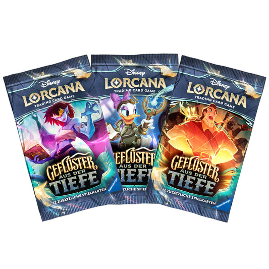 Disney Lorcana: Geflüster aus der Tiefe - Booster Pack