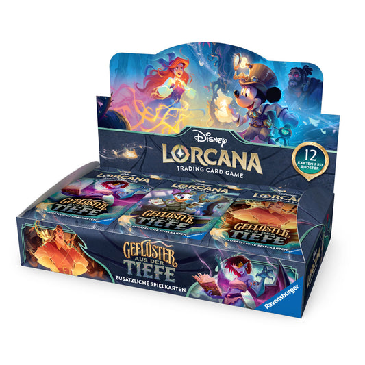 Disney Lorcana: Geflüster aus der Tiefe - Booster Display