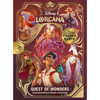 Disney Lorcana: Quest of Wonders - Legendenbuch eines Luminari Cover