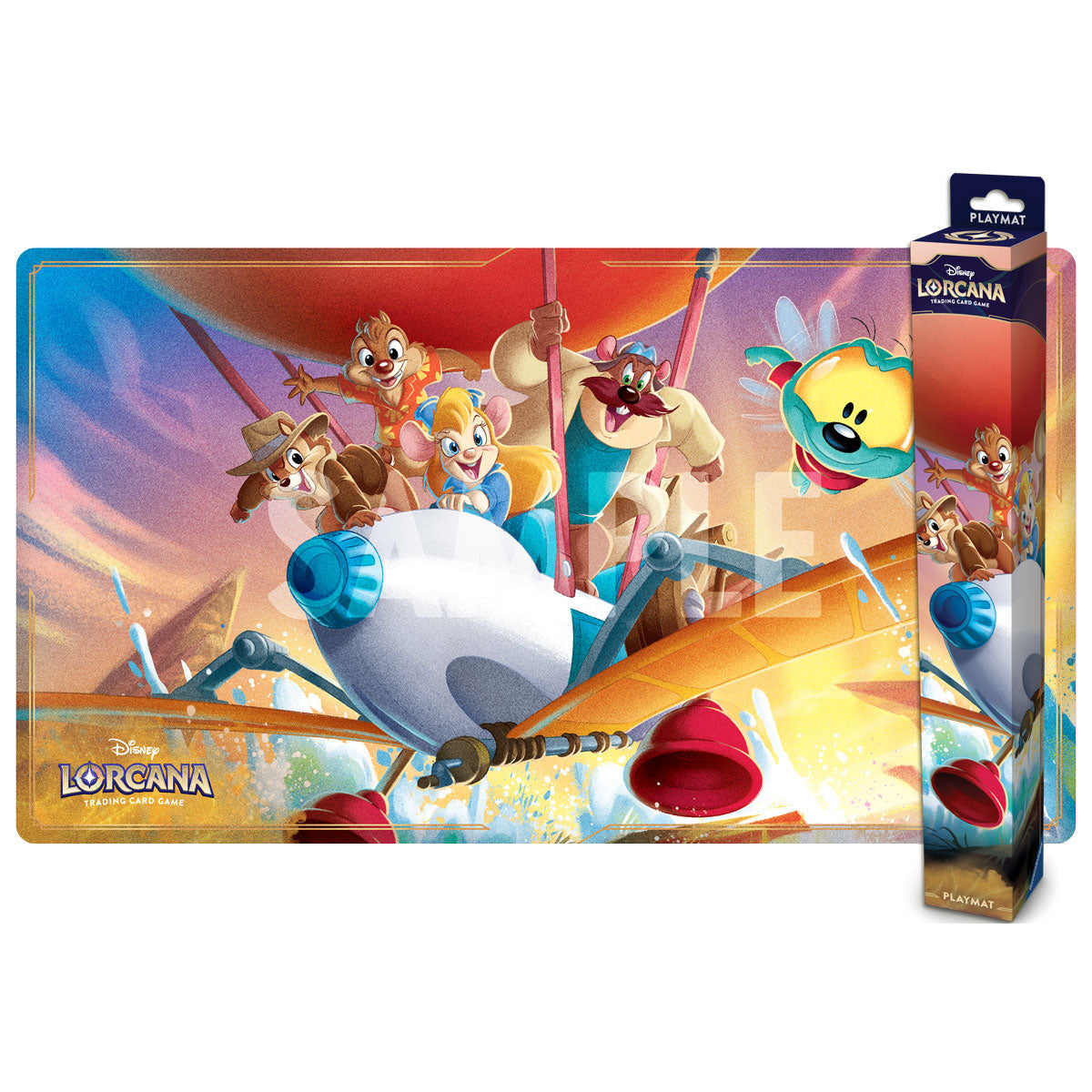 Disney Lorcana: Domäne von Dschafar - Spielmatte Rescue Ranger
