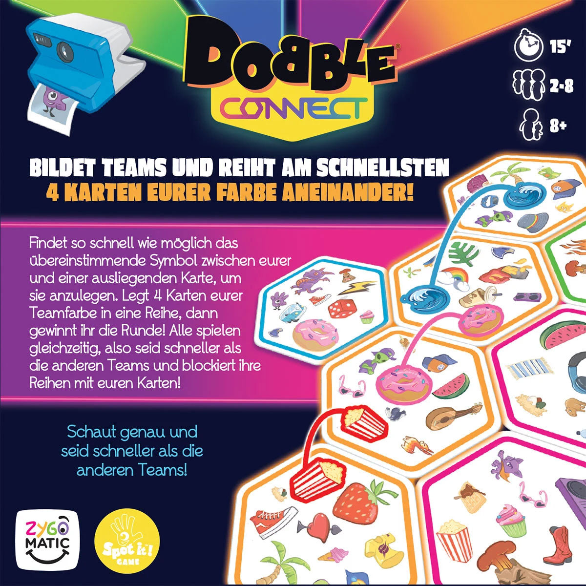 Dobble Connect Rückseite