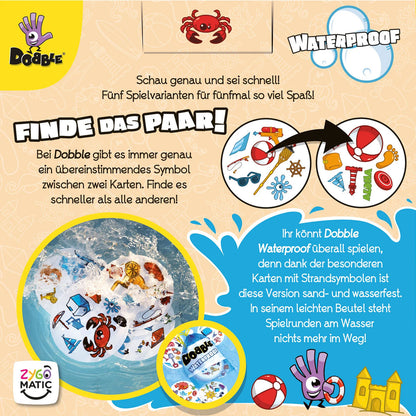 Dobble Waterproof Rückseite