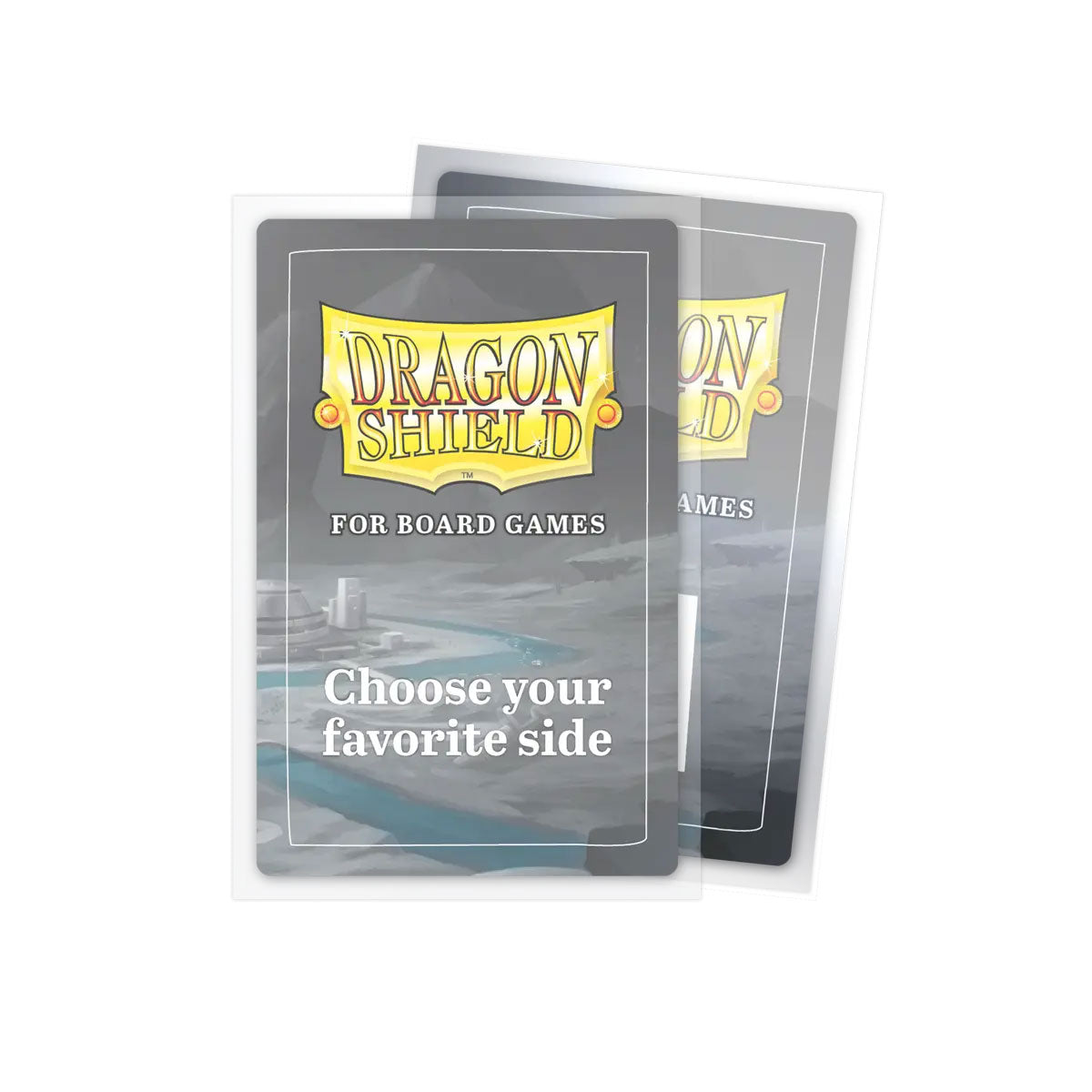 Dragon Shield Board Game Sleeves: American Standard - Clear/Non-Glare