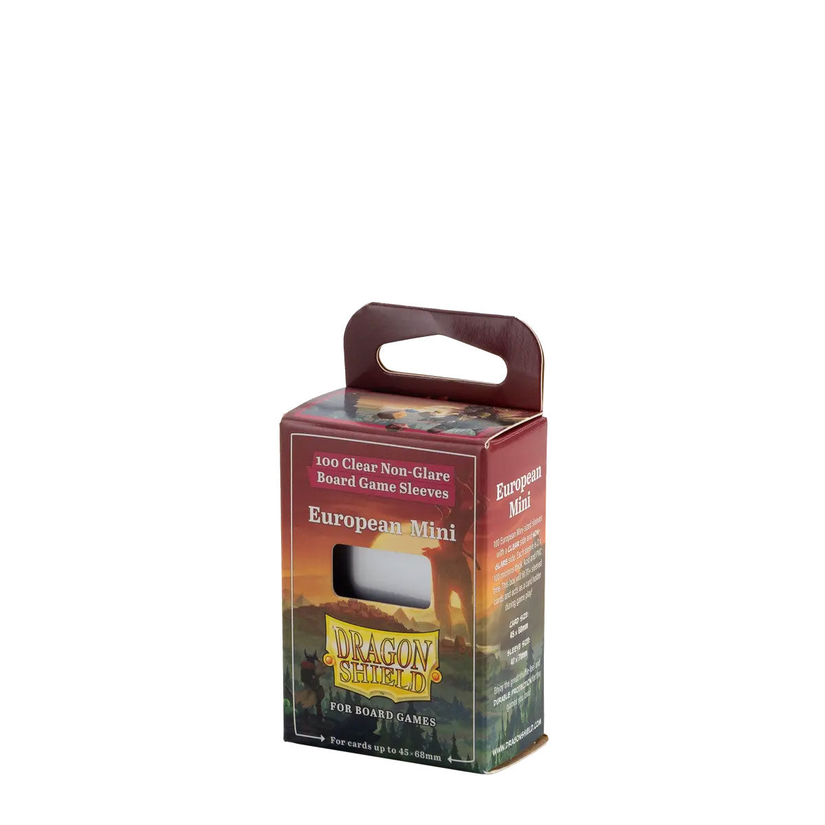 Dragon Shield Board Game Sleeves: European Mini