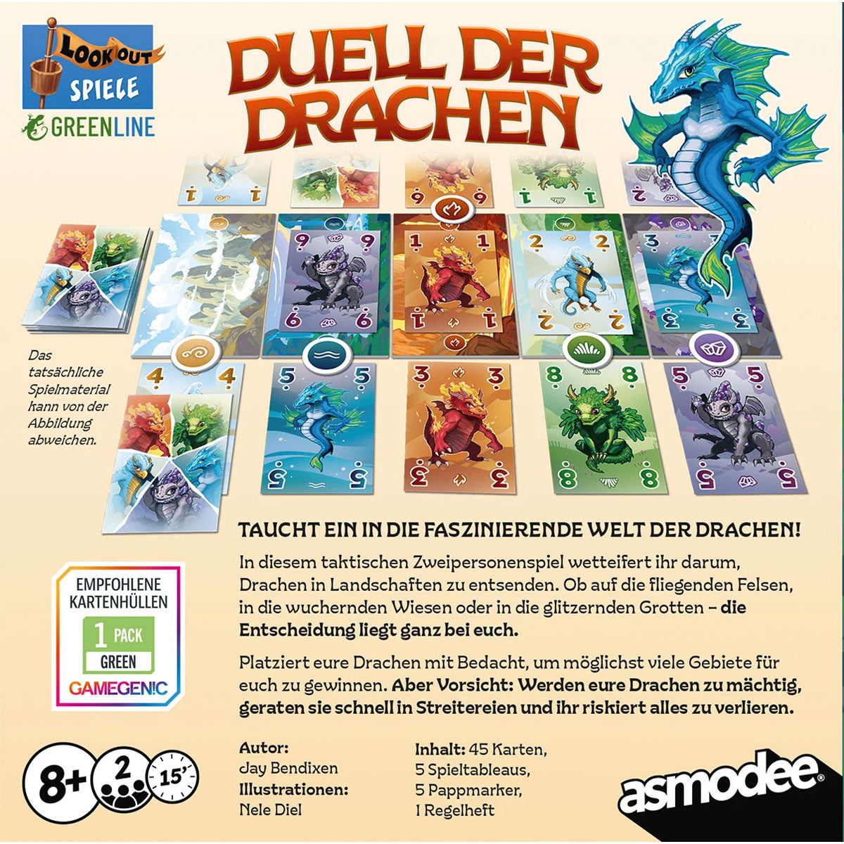 Duell der Drachen Rückseite