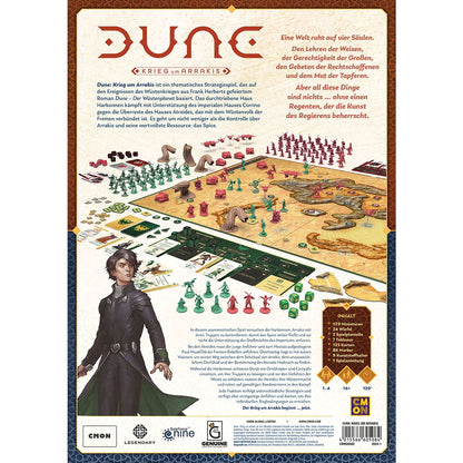 Dune: Krieg um Arrakis Rückseite