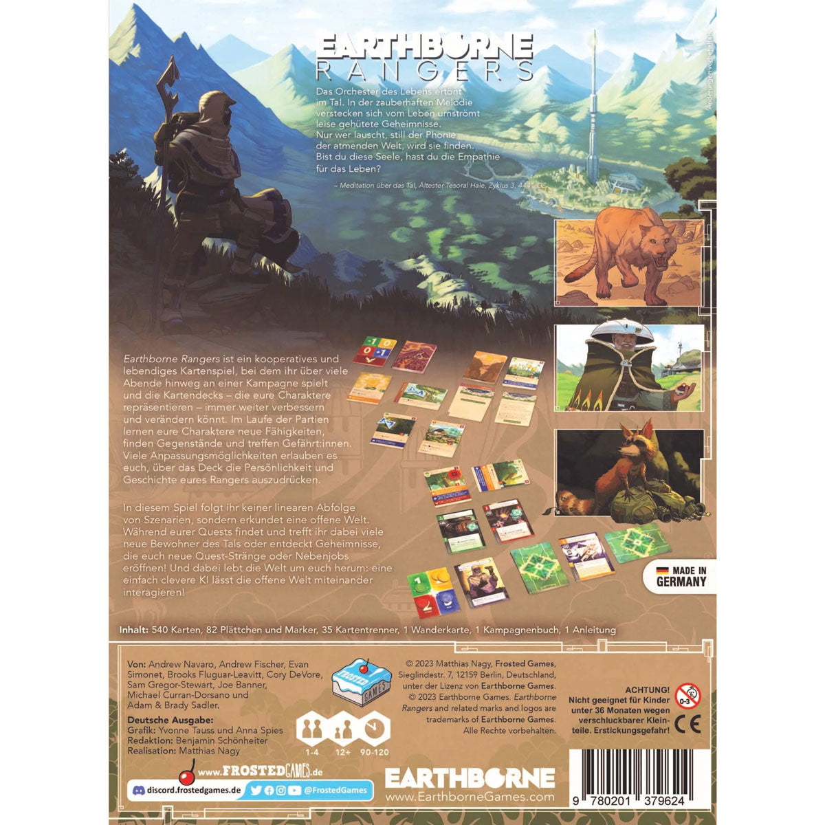 Earthborne Rangers Rückseite