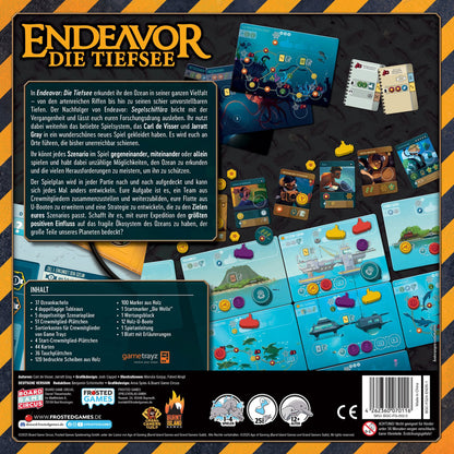 Endeavor: Die Tiefsee Rückseite