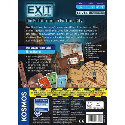 EXIT - Das Spiel: Die Entführung in Fortune City