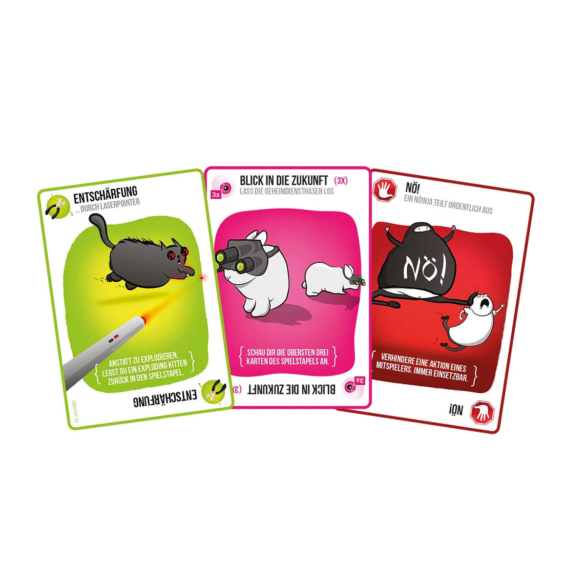 Exploding Kittens: 10-Jahre-Jubiläums-Edition Detail