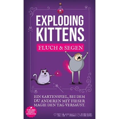 Exploding Kittens: Fluch & Segen Cover