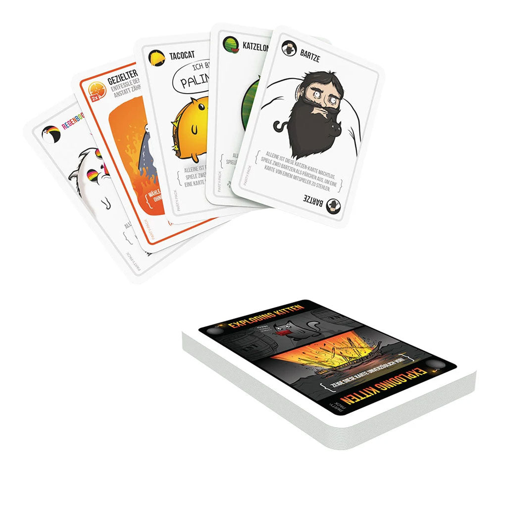 Exploding Kittens Party-Pack Detail