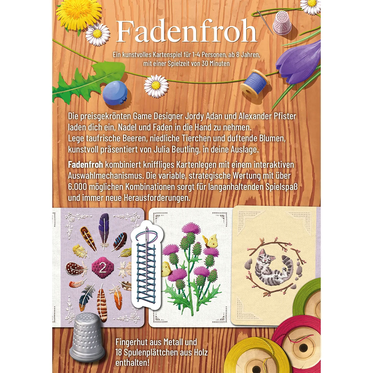 Fadenfroh Rückseite