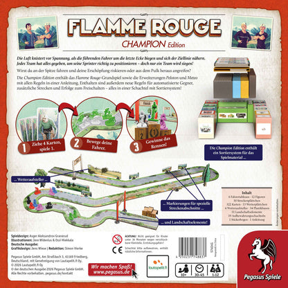 Flamme Rouge - Champion Edition Rückseite