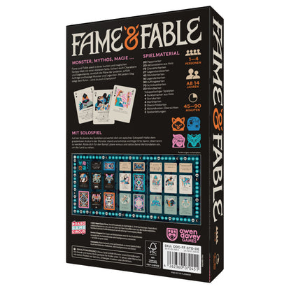 Fame & Fable Rückseite
