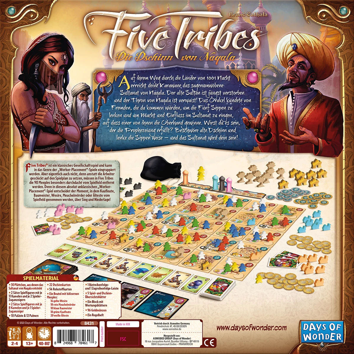 Five Tribes Rückseite