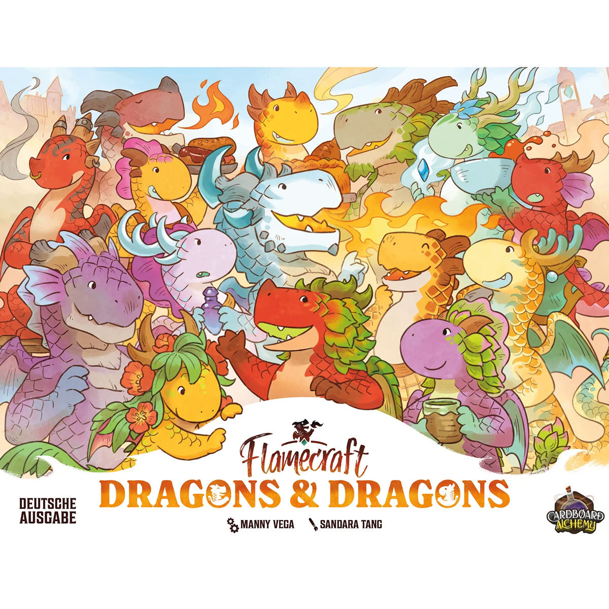 Flamecraft: Dragons & Dragons Cover