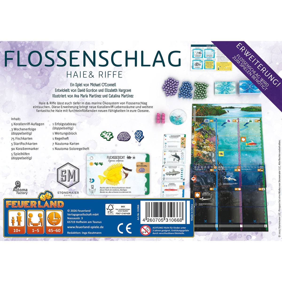 Flossenschlag: Haie & Riffe Rückseite