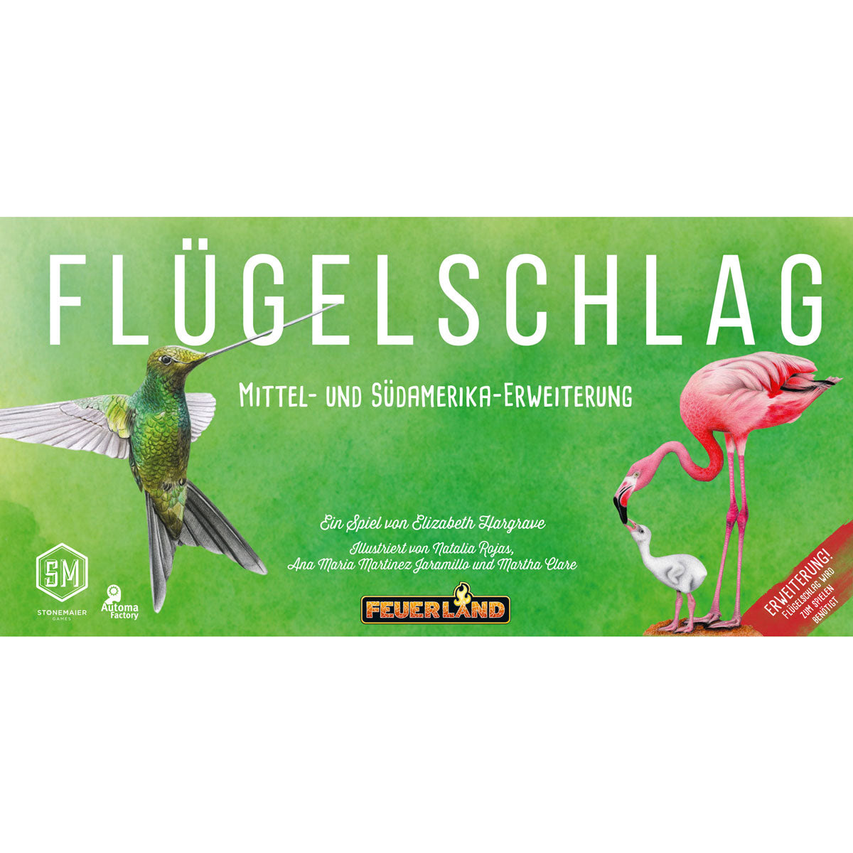 Flügelschlag: Mittel- und Südamerika Cover