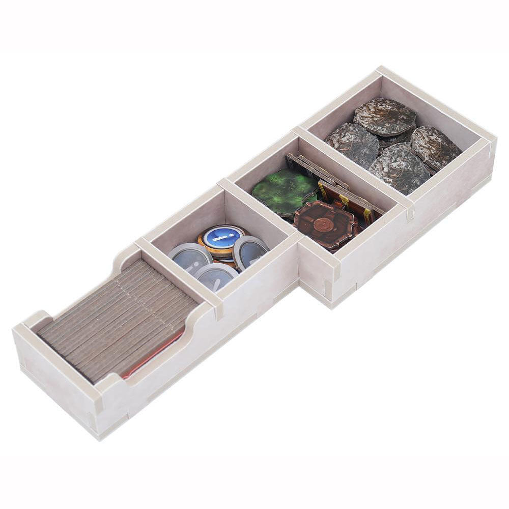 gloomhaven aufbewahrung Folded Space Insert: Gloomhaven - Die Pranken des Löwen (Farbe) | Spielekurier