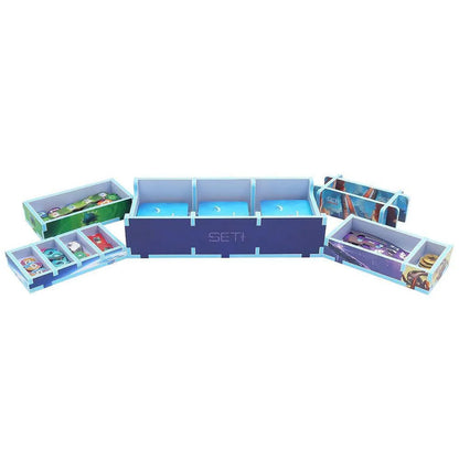 Folded Space Insert: SETI: Raumfahrtorganisationen (Farbe)