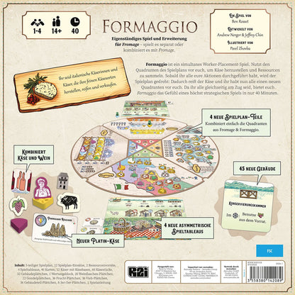 Formaggio Rückseite