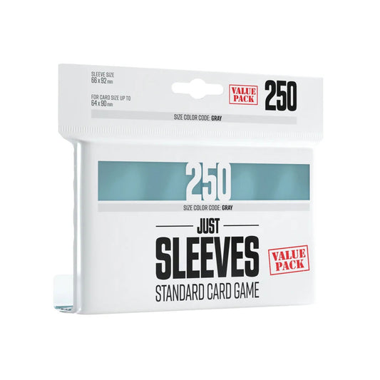 Gamegenic Just Sleeves: GRAY (66x92mm) - Value Pack