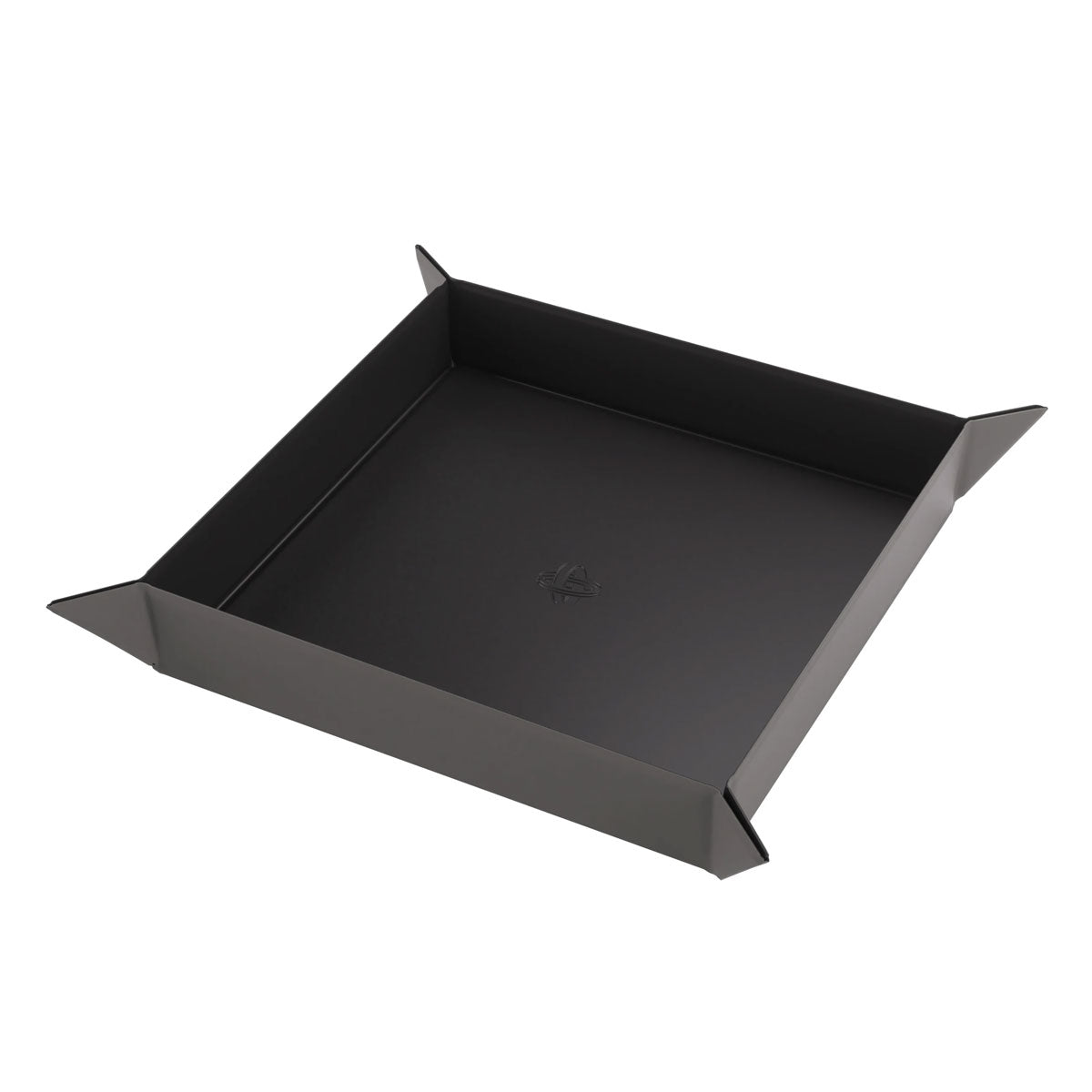 Gamegenic Magnetic Dice Tray Square in Schwarz/Grau