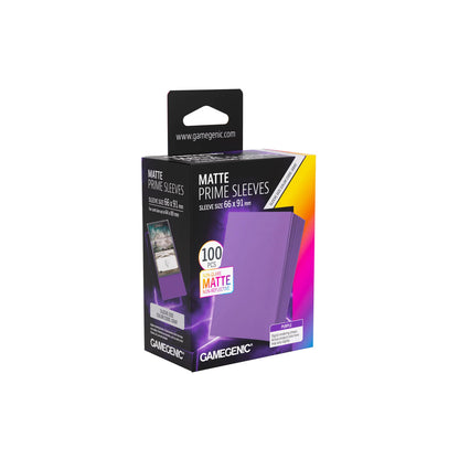 Gamegenic Matte Prime Sleeves: Standard Size in Lila