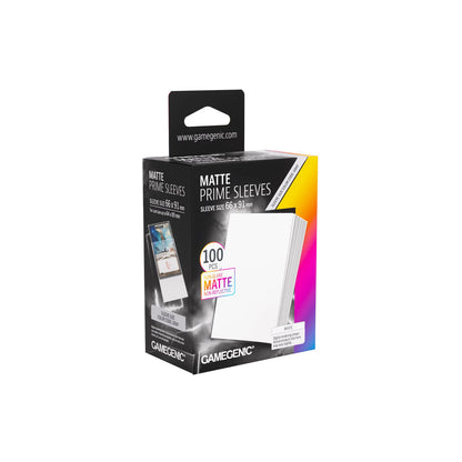 Gamegenic Matte Prime Sleeves: Standard Size in Weiß