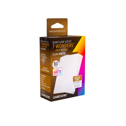 Gamegenic Matte Sleeves: 7 Wonders ...and more!