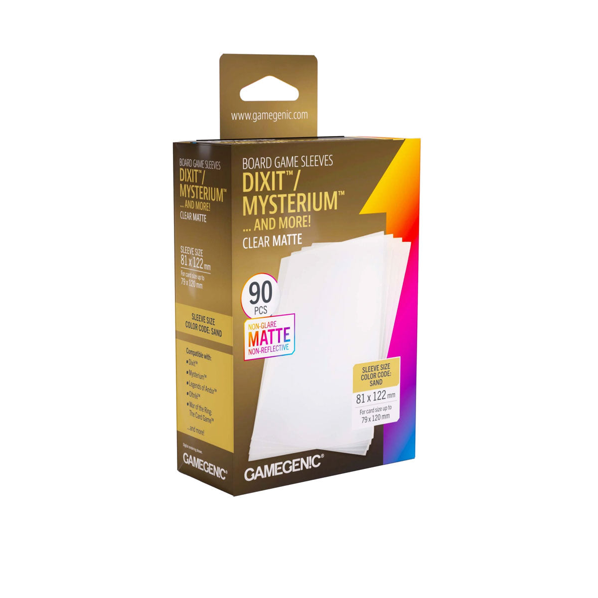 Gamegenic Matte Sleeves: Dixit/Mysterium ...and more!