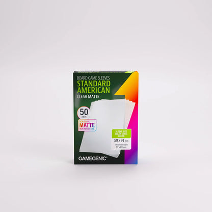 Gamegenic Matte Sleeves: Standard American Vorderseite