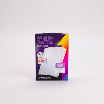 Gamegenic Matte Sleeves: Standard European Front