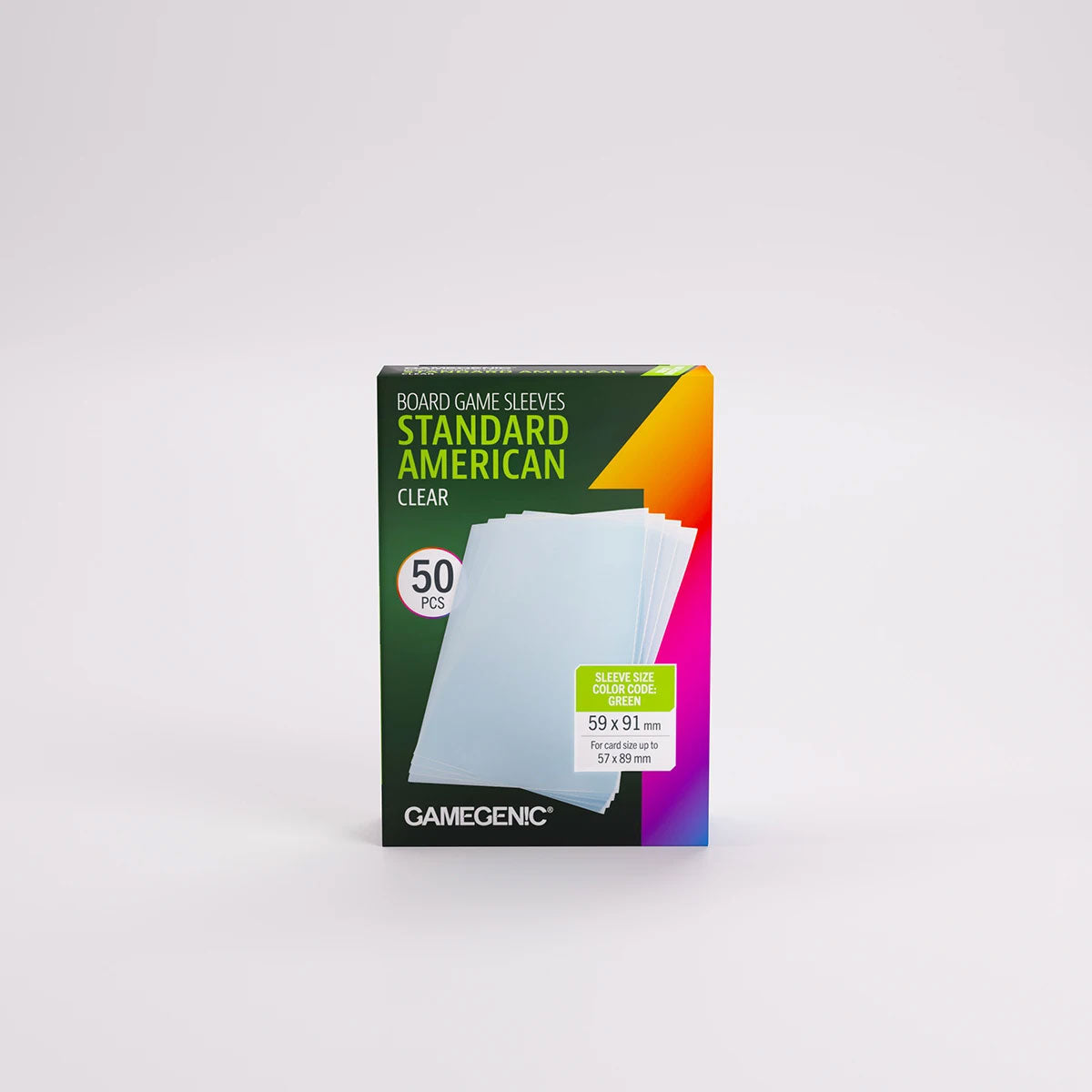 Gamegenic Prime Sleeves: Standard American Front