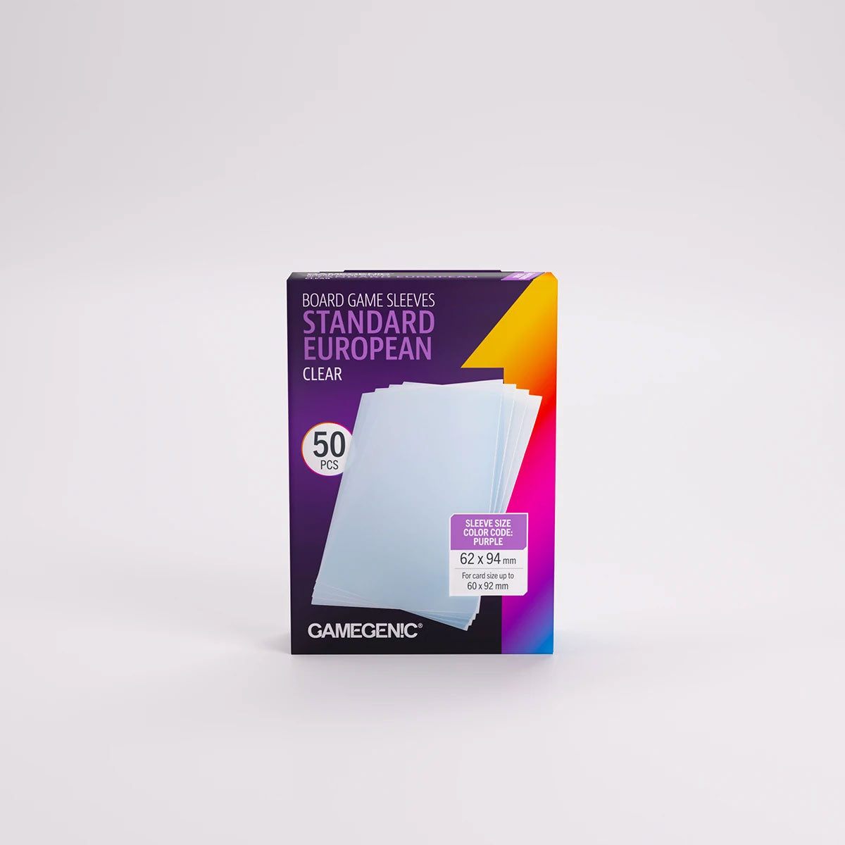 Gamegenic Prime Sleeves: Standard European Front
