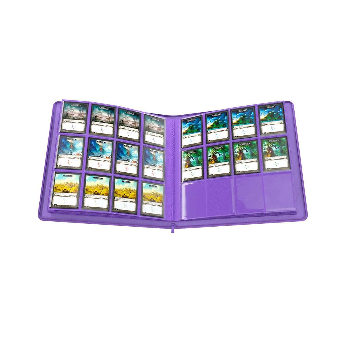 Gamegenic Zip-Up Album (24-Pocket) in Lila