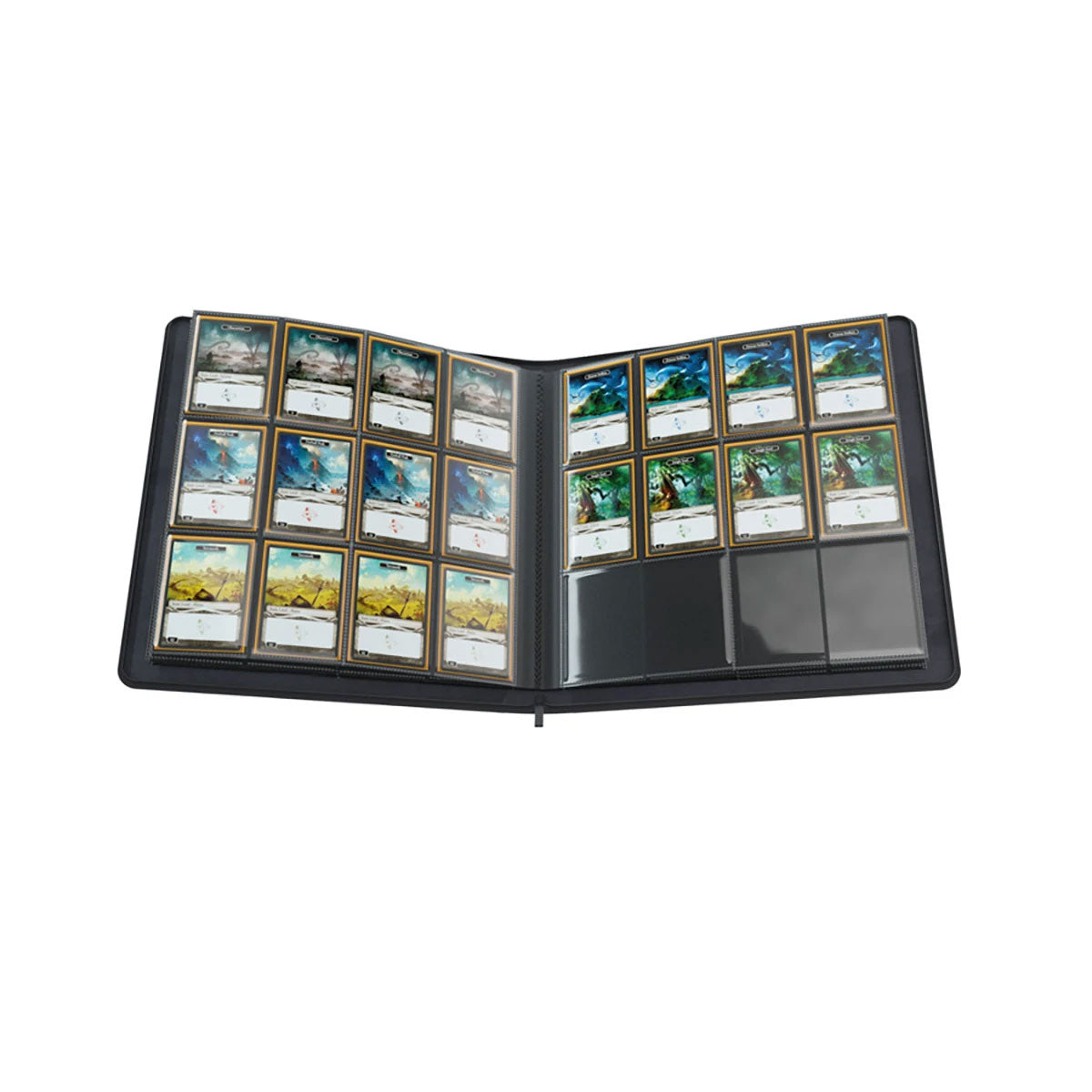 Gamegenic Zip-Up Album (24-Pocket) in Schwarz